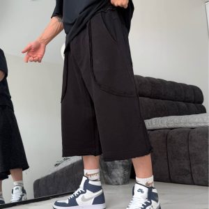 شلوارک برش دار پارچه دورس
